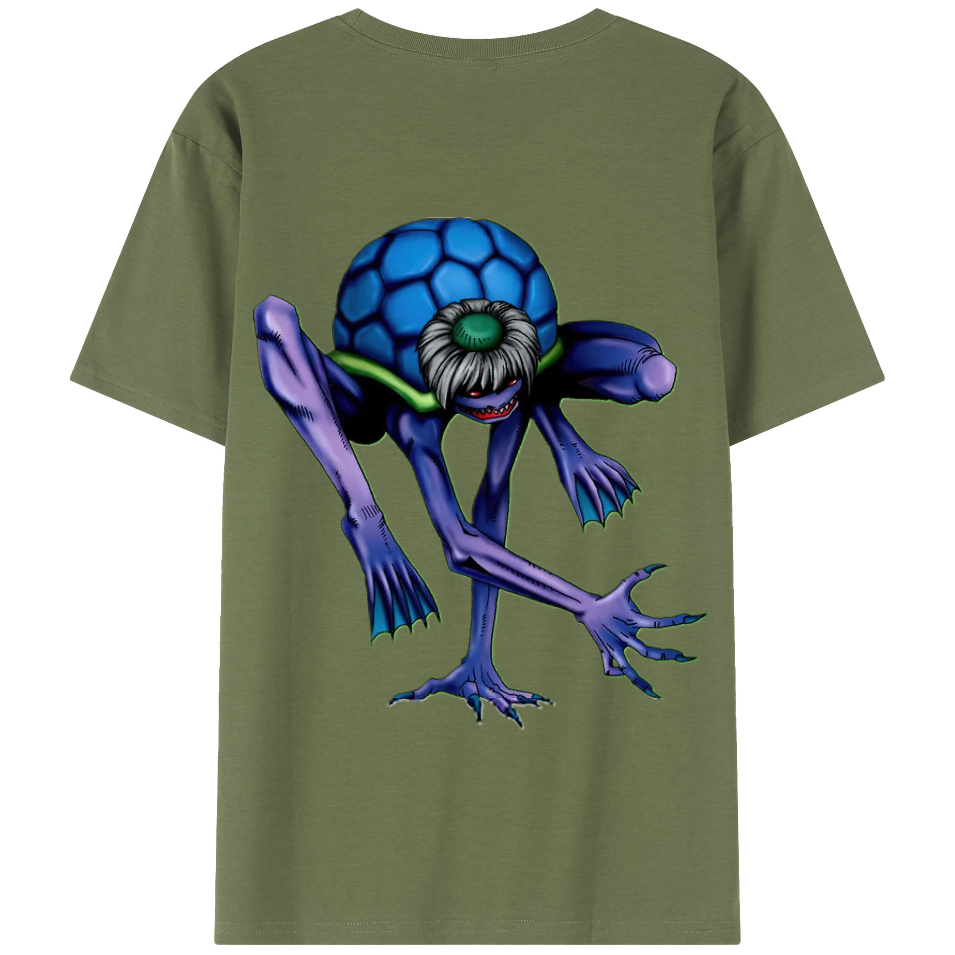 （画像用） 遊☆戯☆王 Yu-Gi-Oh! 綿100％半袖Tシャツ（背面プリント）